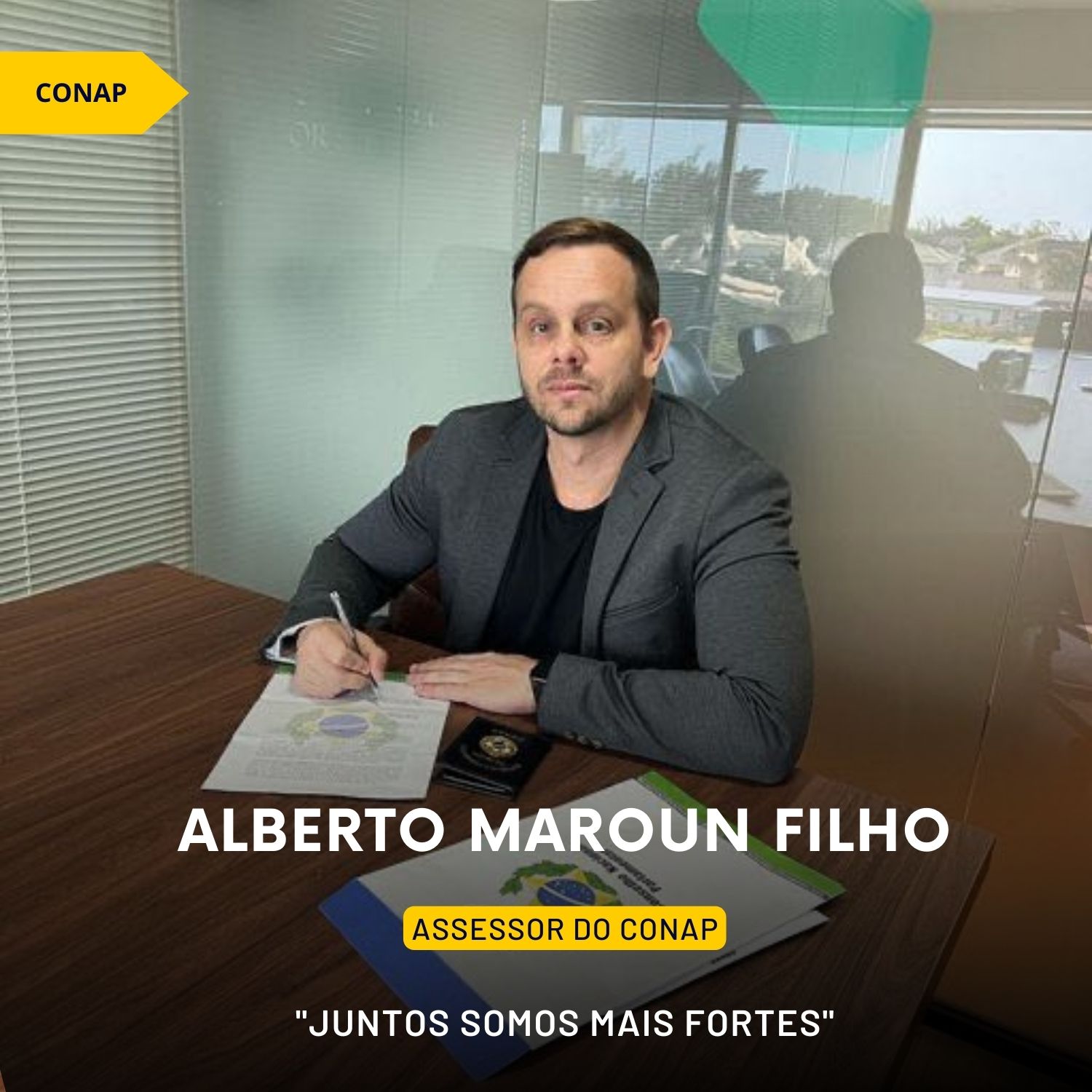 Nomeação de Alberto Maroun Filho como Assessor do CONAP